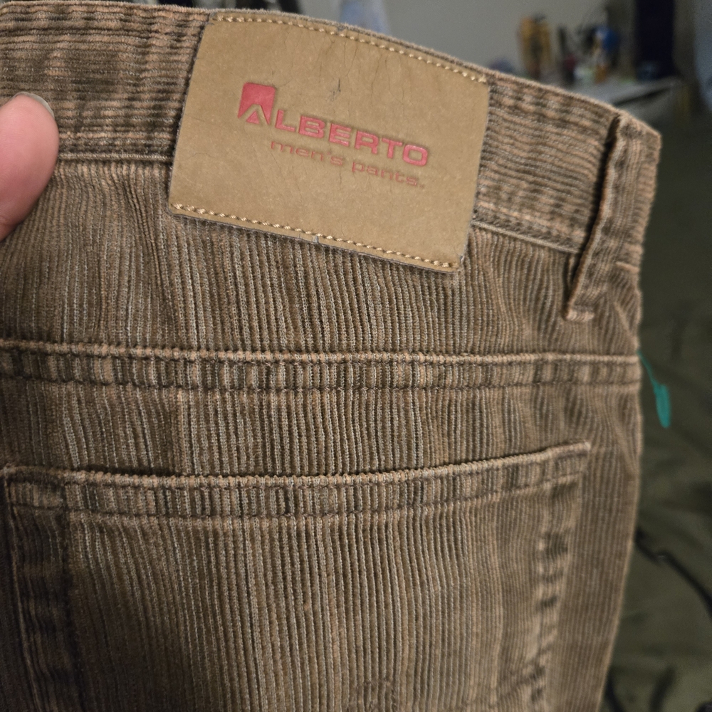 Men's Brown Corduroy Pants